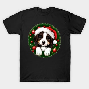 Puppy In A Wreath T-Shirt